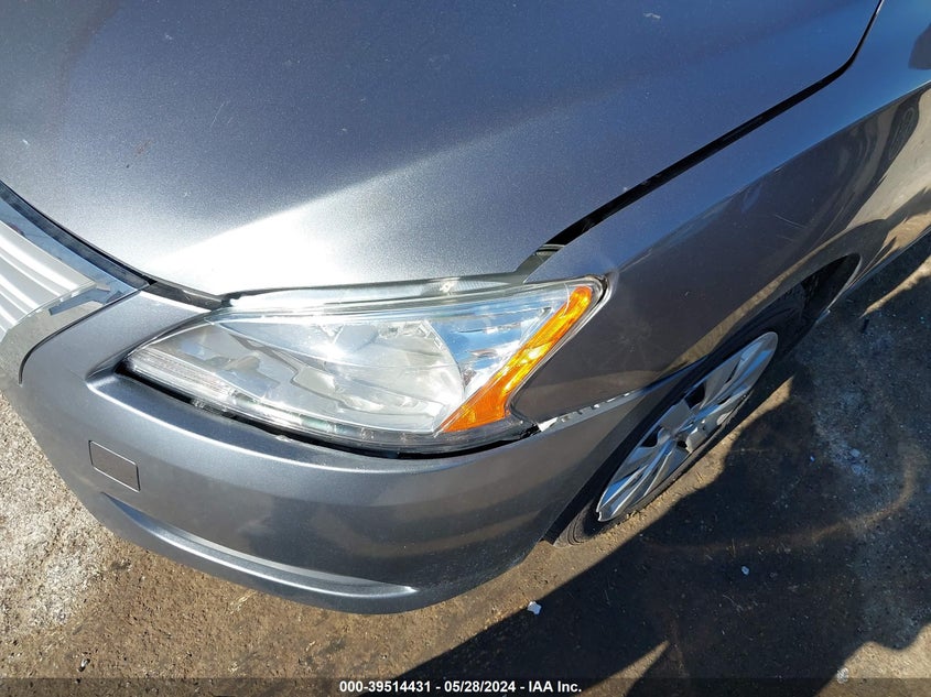 2015 Nissan Sentra S VIN: 3N1AB7AP8FY311972 Lot: 39514431