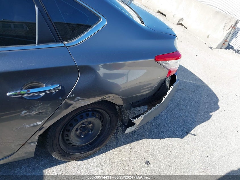 2015 Nissan Sentra S VIN: 3N1AB7AP8FY311972 Lot: 39514431