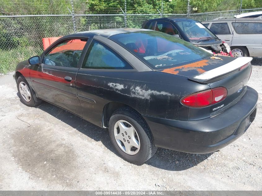 2000 Chevrolet Cavalier VIN: 1G1JC1244Y7292121 Lot: 39514435