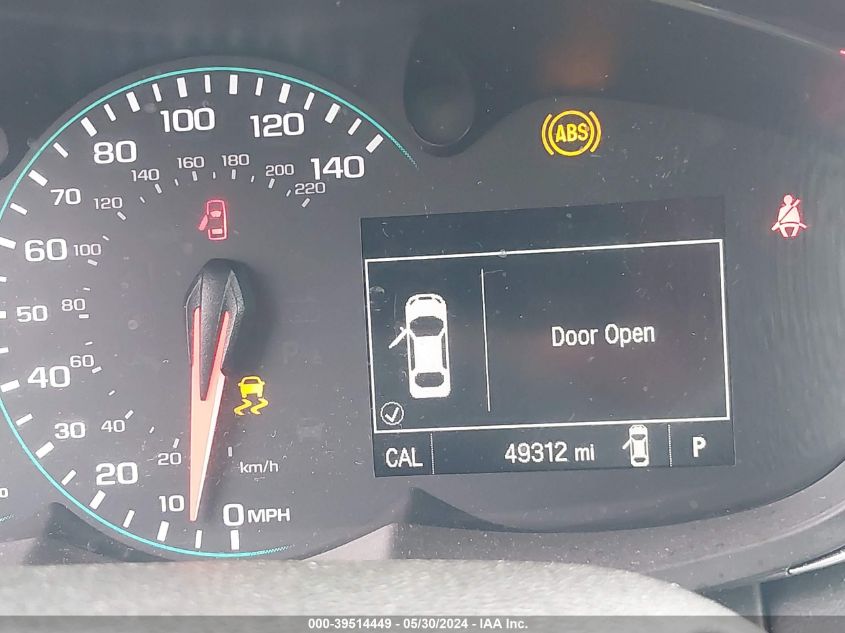 2017 Chevrolet Trax Ls VIN: 3GNCJKSB5HL145027 Lot: 39514449