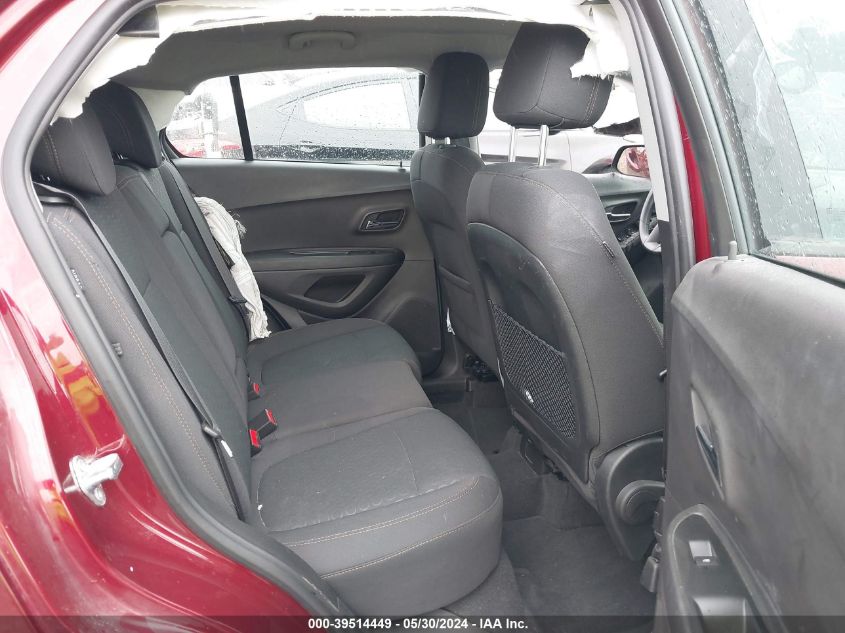 2017 Chevrolet Trax Ls VIN: 3GNCJKSB5HL145027 Lot: 39514449