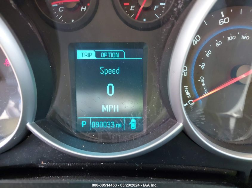 2013 Chevrolet Cruze 1Lt Auto VIN: 1G1PC5SB3D7218425 Lot: 39514453