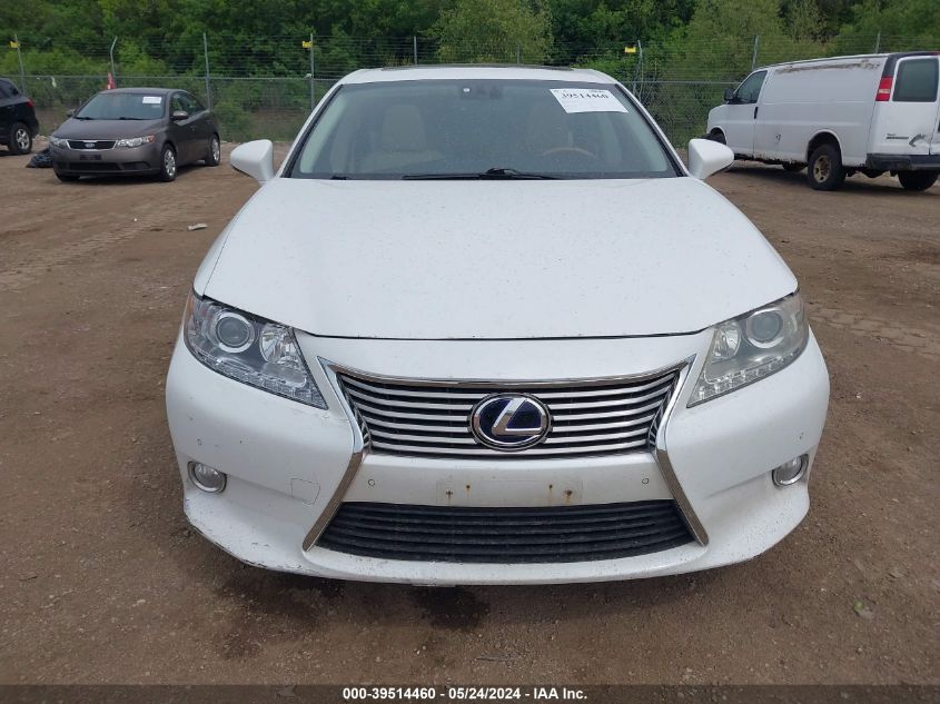 2013 Lexus Es 300H VIN: JTHBW1GG2D2021828 Lot: 39514460