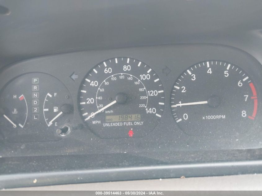 1999 Toyota Camry Le VIN: JT2BG22K7X0322944 Lot: 39514463