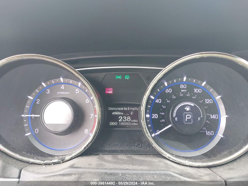 2013 Hyundai Sonata Limited VIN: 5NPEC4AC9DH668739 Lot: 39514492