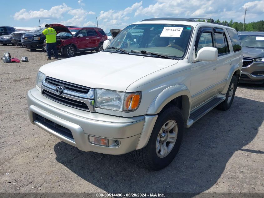 2001 Toyota 4Runner Limited V6 VIN: JT3HN87R010329147 Lot: 39514496