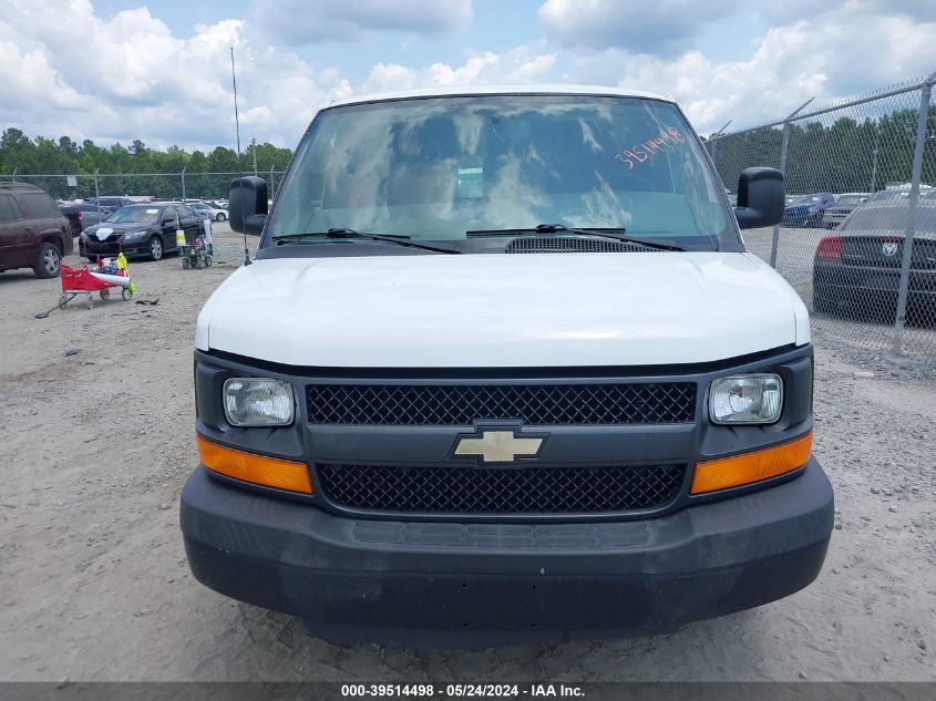 2014 Chevrolet Express 1500 Work Van VIN: 1GCSGAFX1E1157892 Lot: 39514498