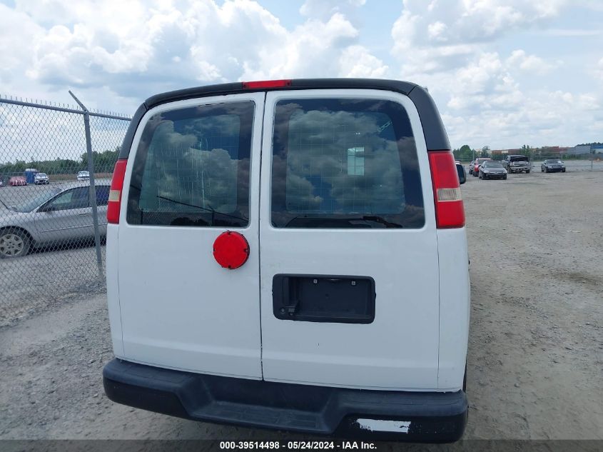 2014 Chevrolet Express 1500 Work Van VIN: 1GCSGAFX1E1157892 Lot: 39514498