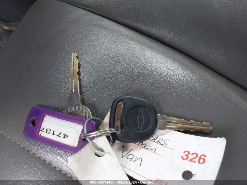 2014 Chevrolet Express 1500 Work Van VIN: 1GCSGAFX1E1157892 Lot: 39514498