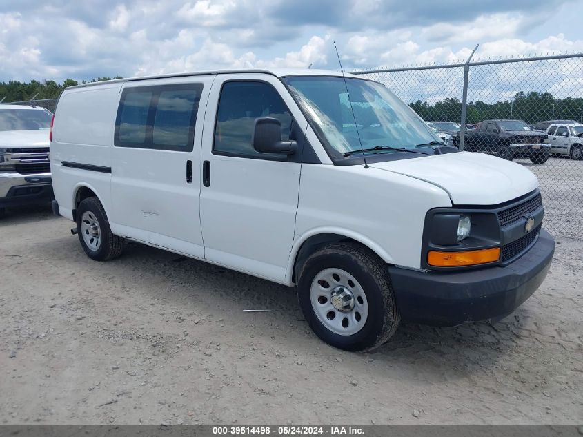 2014 Chevrolet Express 1500 Work Van VIN: 1GCSGAFX1E1157892 Lot: 39514498