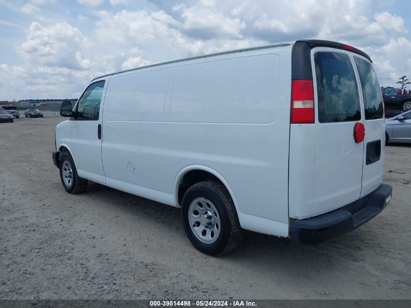 2014 Chevrolet Express 1500 Work Van VIN: 1GCSGAFX1E1157892 Lot: 39514498