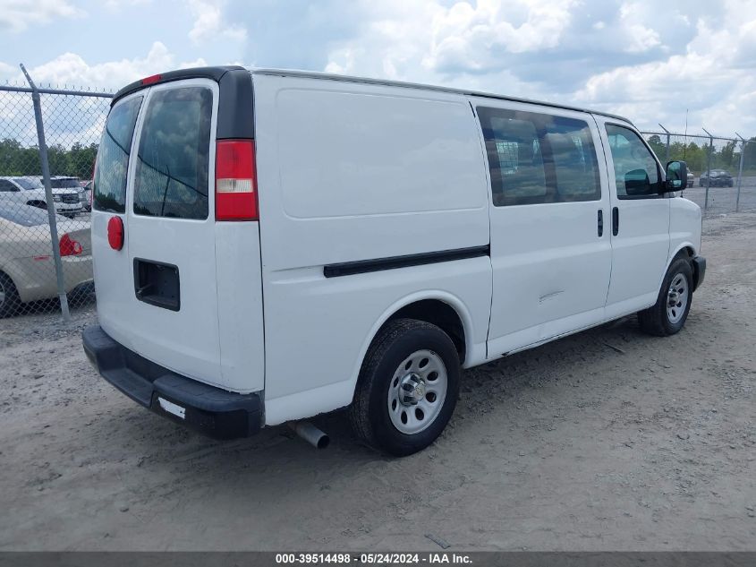 2014 Chevrolet Express 1500 Work Van VIN: 1GCSGAFX1E1157892 Lot: 39514498