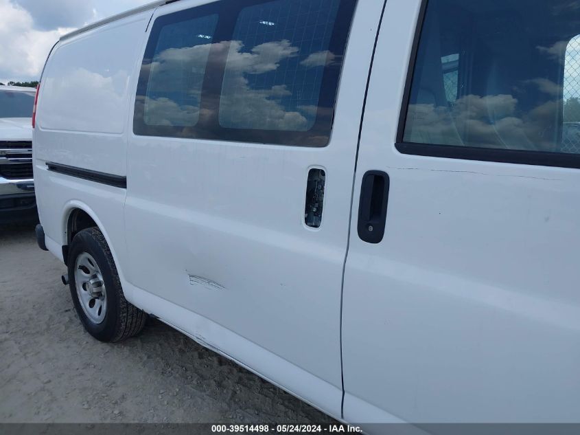 2014 Chevrolet Express 1500 Work Van VIN: 1GCSGAFX1E1157892 Lot: 39514498