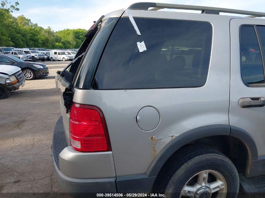 2003 Ford Explorer Nbx/Xlt VIN: 1FMZU73K53ZB02410 Lot: 39514506