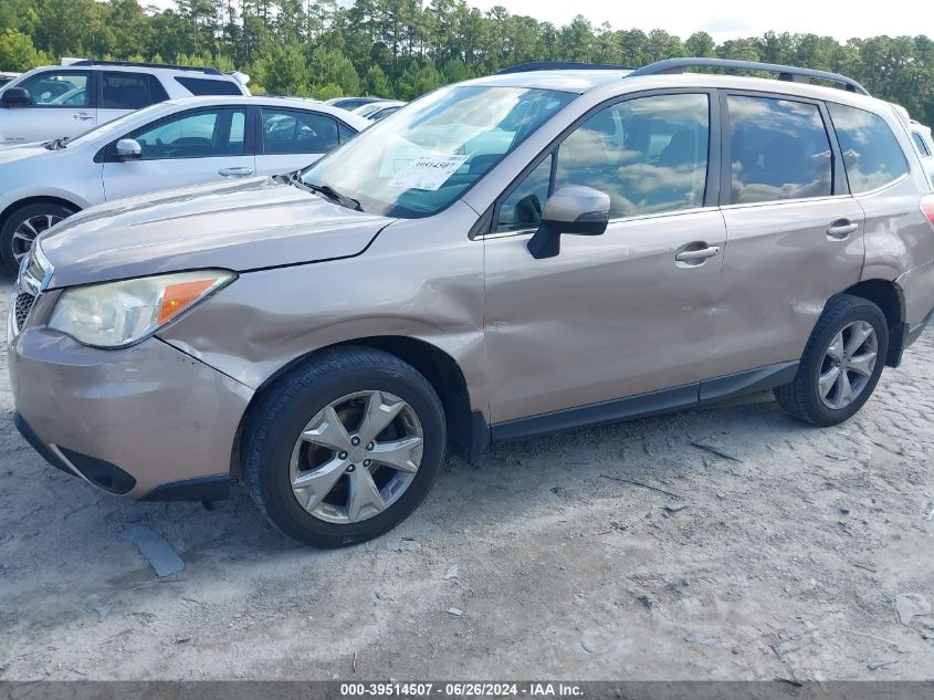 2014 Subaru Forester 2.5I Touring VIN: JF2SJAPC9EH509509 Lot: 39514507