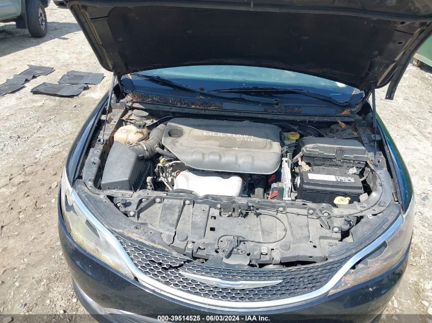 2015 Chrysler 200 Limited VIN: 1C3CCCABXFN652713 Lot: 39514525