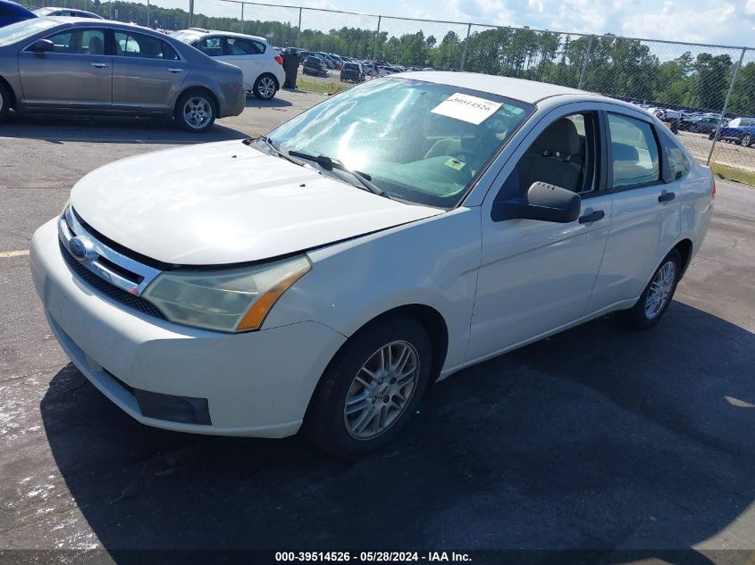 2009 Ford Focus Se VIN: 1FAHP35N29W221782 Lot: 39514526