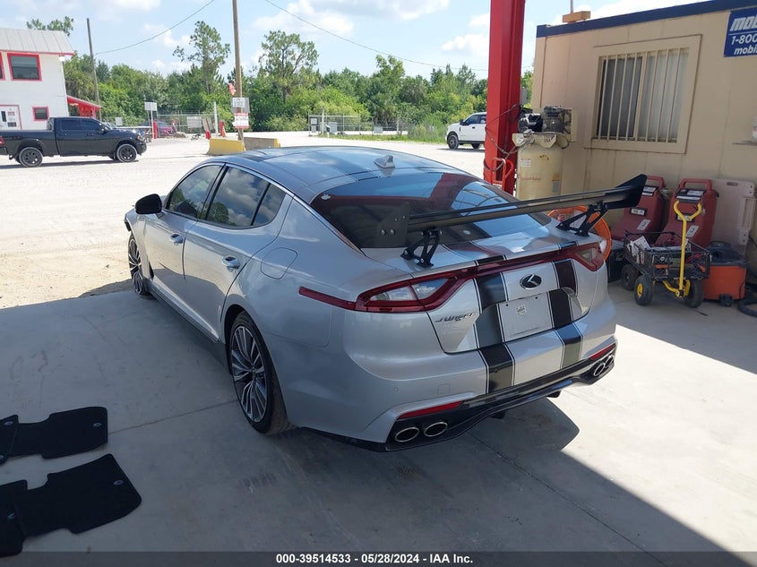 2018 Kia Stinger Premium VIN: KNAE25LA0J6037028 Lot: 39514533