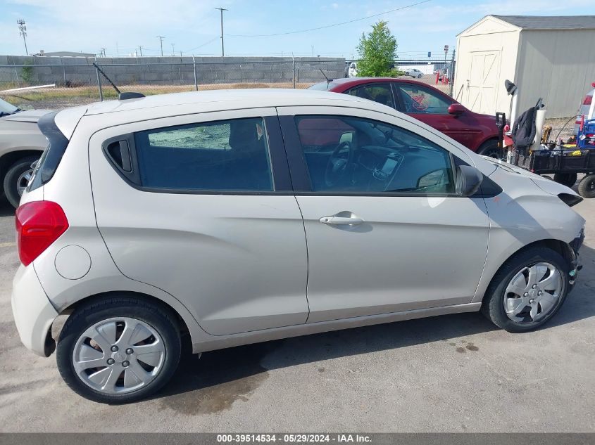 2016 Chevrolet Spark Ls Manual VIN: KL8CA6SA1GC628640 Lot: 39514534