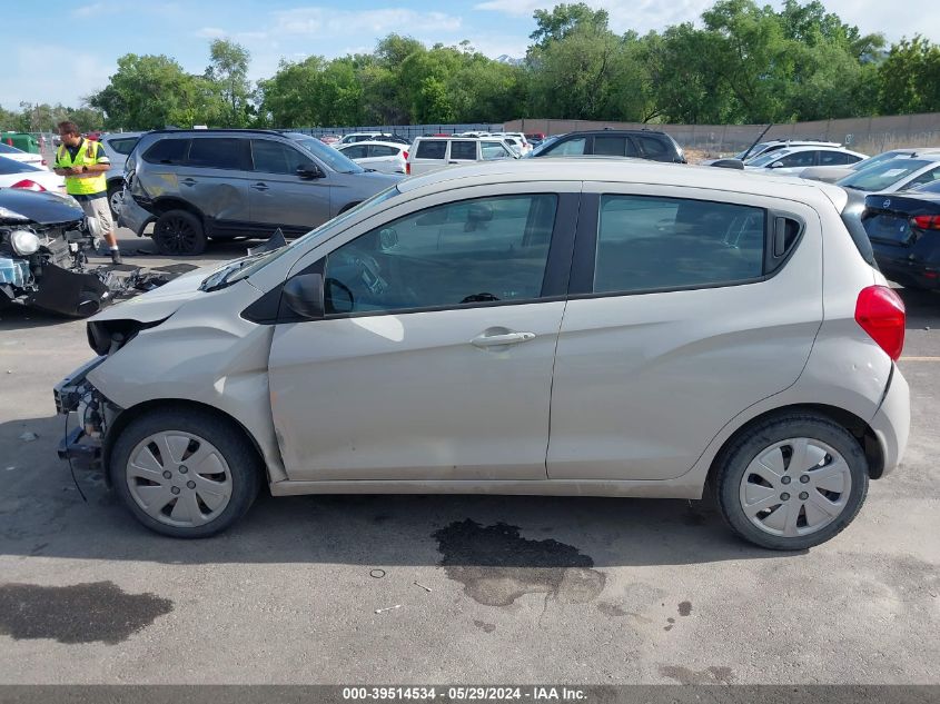 2016 Chevrolet Spark Ls Manual VIN: KL8CA6SA1GC628640 Lot: 39514534