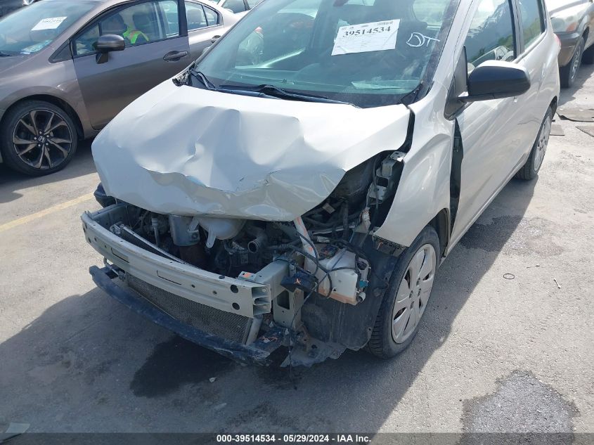 2016 Chevrolet Spark Ls Manual VIN: KL8CA6SA1GC628640 Lot: 39514534