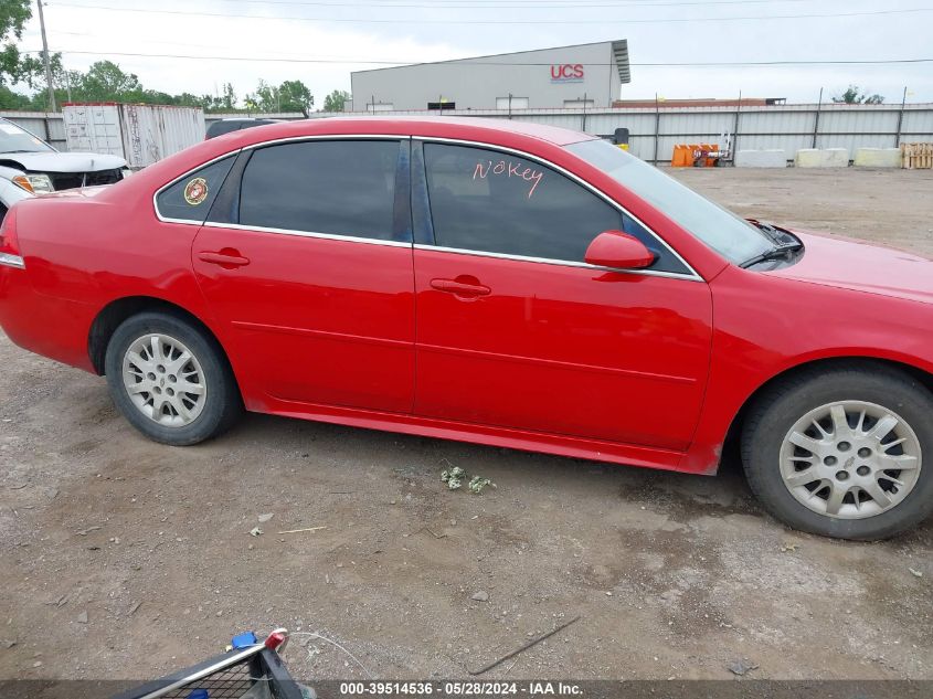 2011 Chevrolet Impala Lt VIN: 2G1WB5EK8B1226606 Lot: 39514536