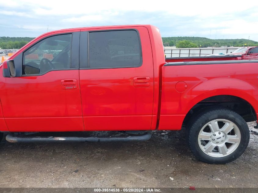 2007 Ford F-150 Supercrew VIN: 1FTPW12V67KD12575 Lot: 39514538