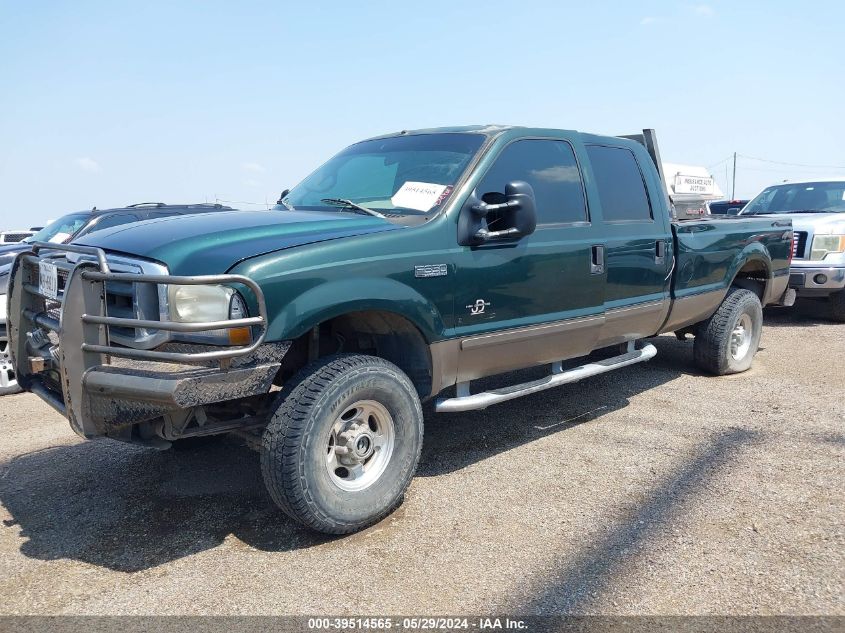 2002 Ford F-350 Lariat/Xl/Xlt VIN: 1FTSW31F12EA18878 Lot: 39514565