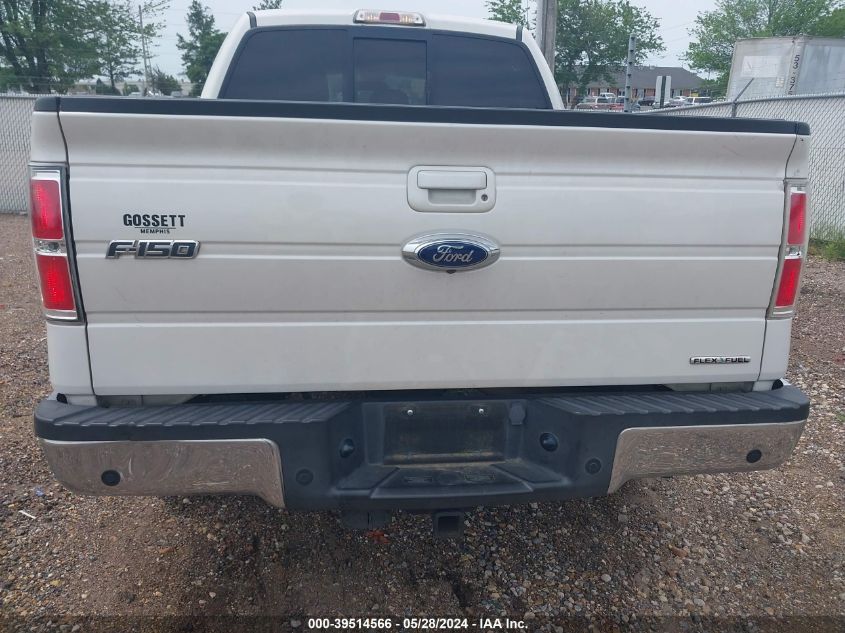 2013 Ford F-150 Lariat VIN: 1FTFW1CF2DFB41556 Lot: 39514566