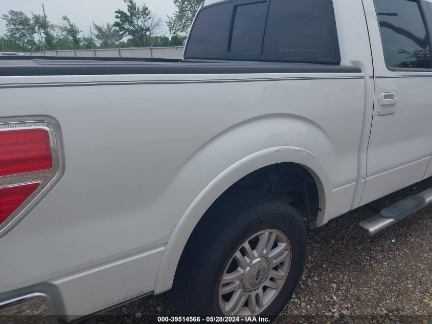 2013 Ford F-150 Lariat VIN: 1FTFW1CF2DFB41556 Lot: 39514566