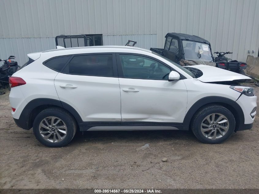 2018 Hyundai Tucson Sel VIN: KM8J3CA46JU758414 Lot: 39514567