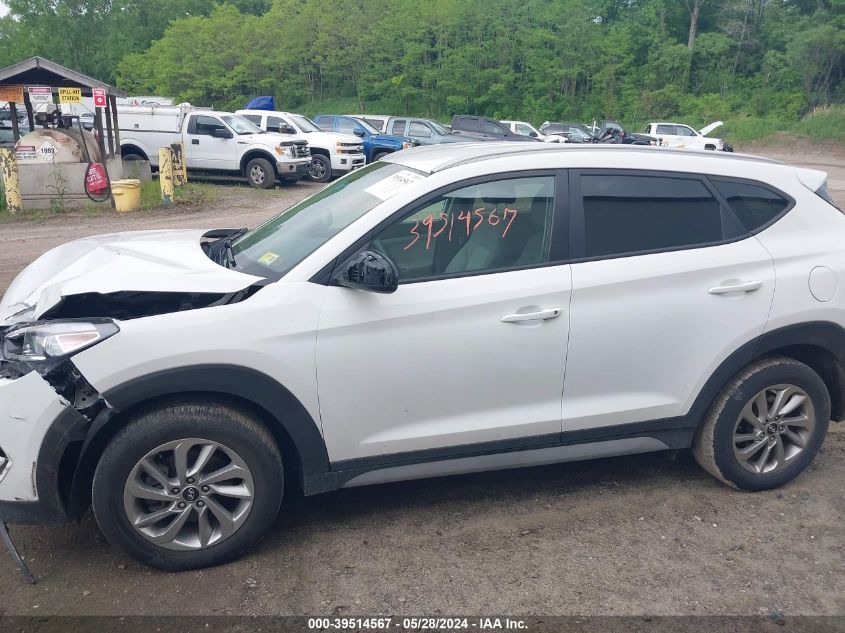 2018 Hyundai Tucson Sel VIN: KM8J3CA46JU758414 Lot: 39514567