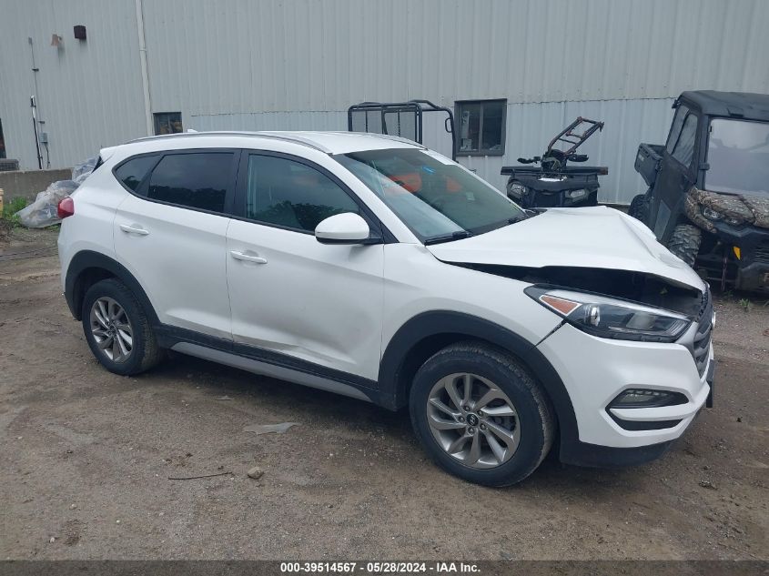 2018 Hyundai Tucson Sel VIN: KM8J3CA46JU758414 Lot: 39514567