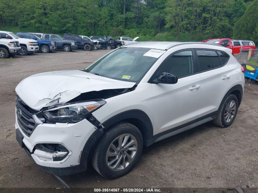 2018 Hyundai Tucson Sel VIN: KM8J3CA46JU758414 Lot: 39514567