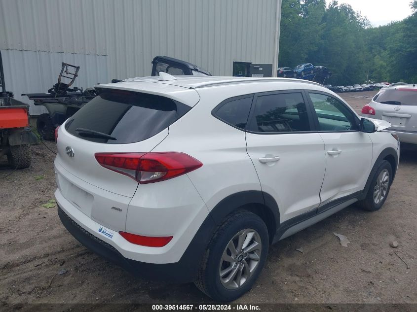 2018 Hyundai Tucson Sel VIN: KM8J3CA46JU758414 Lot: 39514567