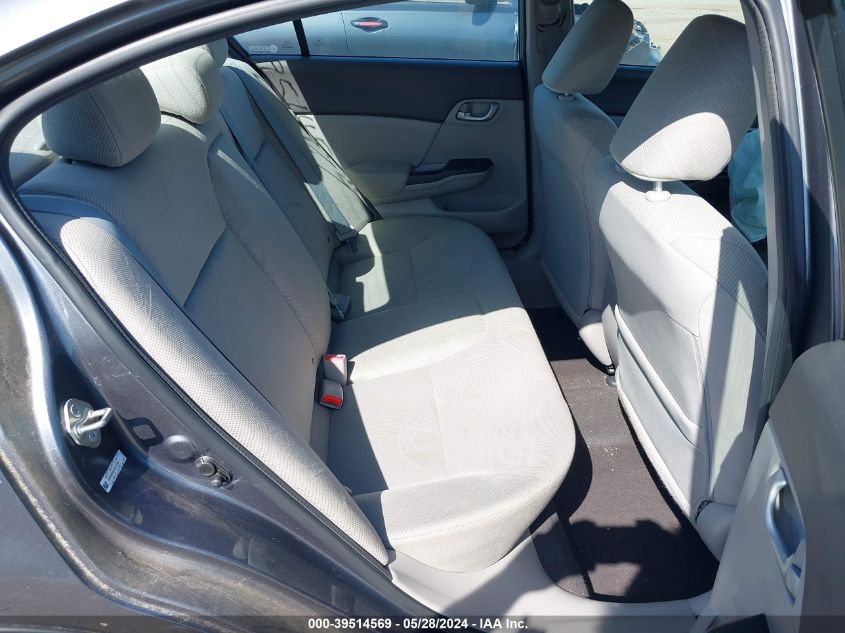 2012 Honda Civic Lx VIN: 19XFB2F53CE377498 Lot: 39514569