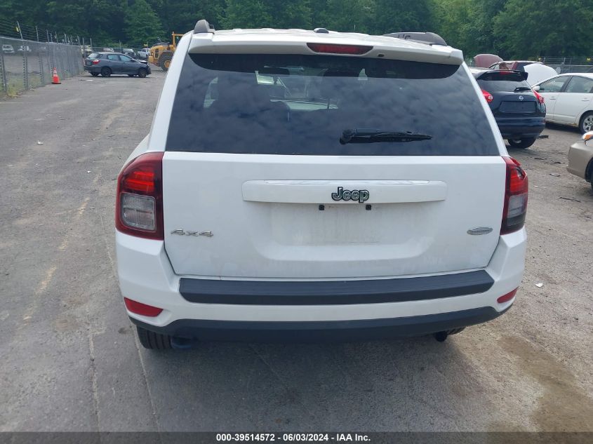 2014 Jeep Compass Latitude VIN: 1C4NJDEB5ED665786 Lot: 39514572