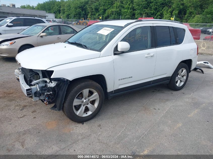 2014 Jeep Compass Latitude VIN: 1C4NJDEB5ED665786 Lot: 39514572