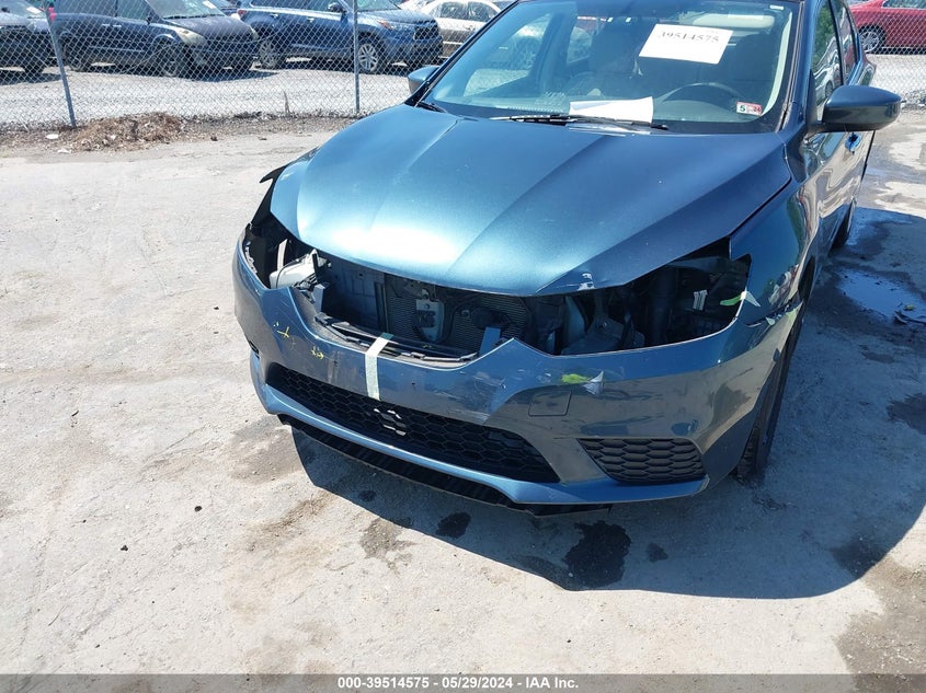 2017 Nissan Sentra Sv VIN: 3N1AB7AP0HY226742 Lot: 39514575