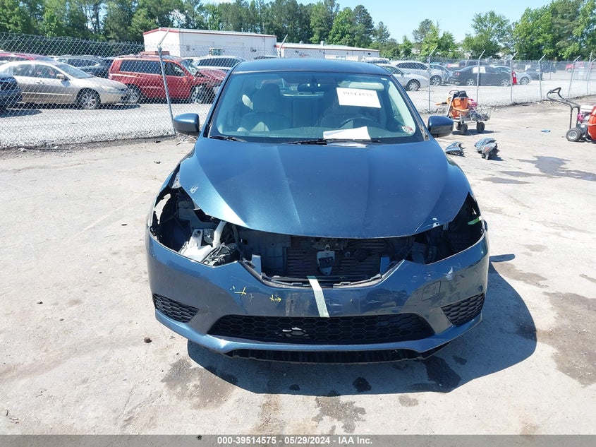2017 Nissan Sentra Sv VIN: 3N1AB7AP0HY226742 Lot: 39514575