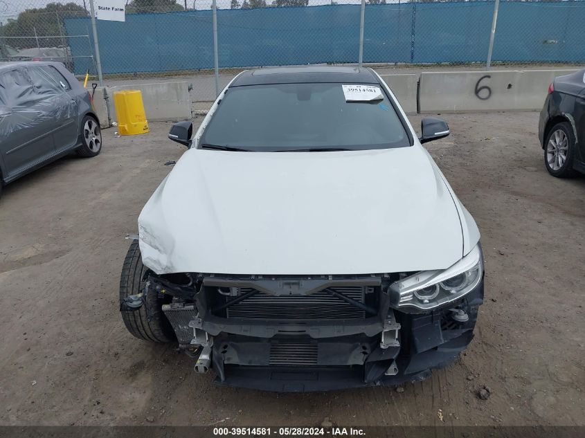 2014 BMW 435I VIN: WBA3R1C53EK191955 Lot: 39514581