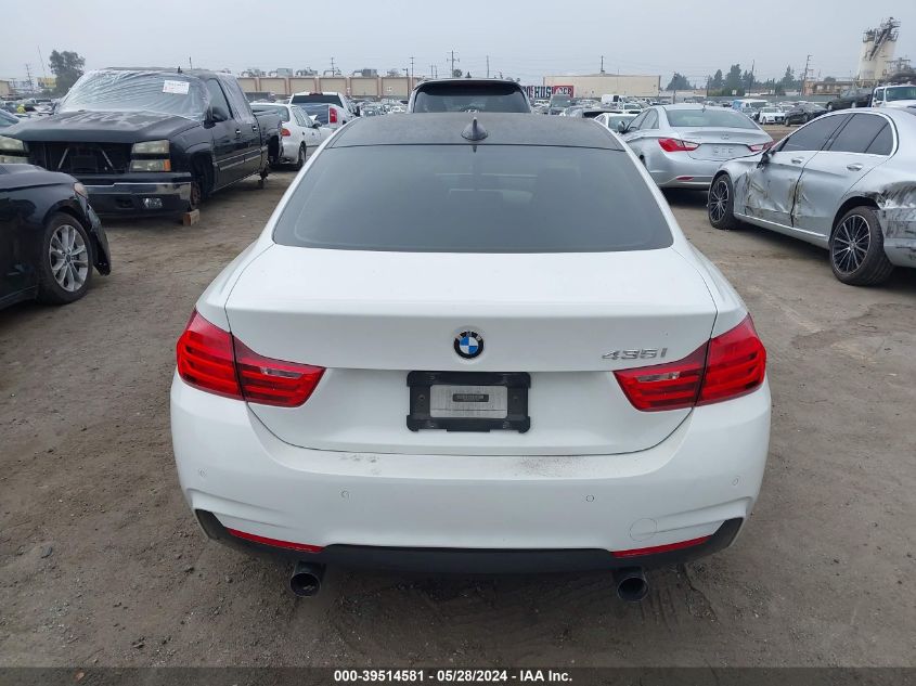 2014 BMW 435I VIN: WBA3R1C53EK191955 Lot: 39514581