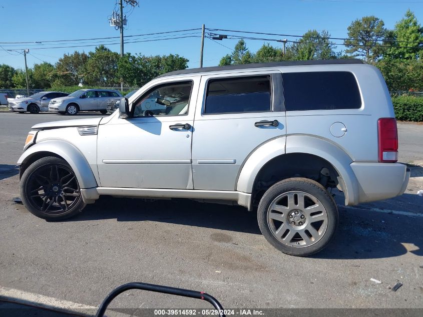 2011 Dodge Nitro Heat VIN: 1D4PT4GX0BW606482 Lot: 39514592