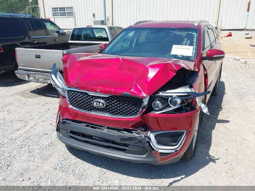 2018 KIA SORENTO LX/L - 5XYPGDA58JG419138