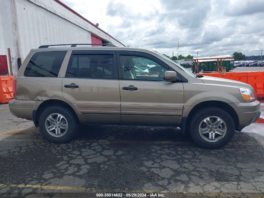 2003 Honda Pilot Ex VIN: 2HKYF18463H529992 Lot: 39514602