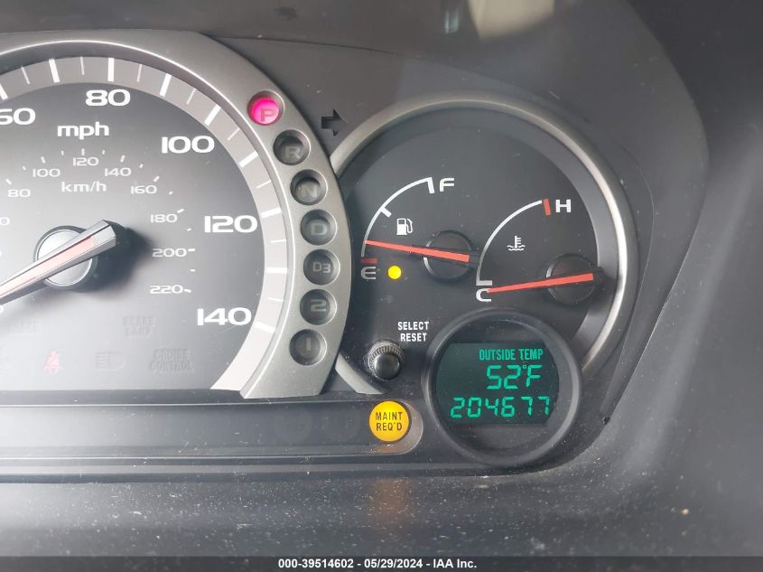 2003 Honda Pilot Ex VIN: 2HKYF18463H529992 Lot: 39514602