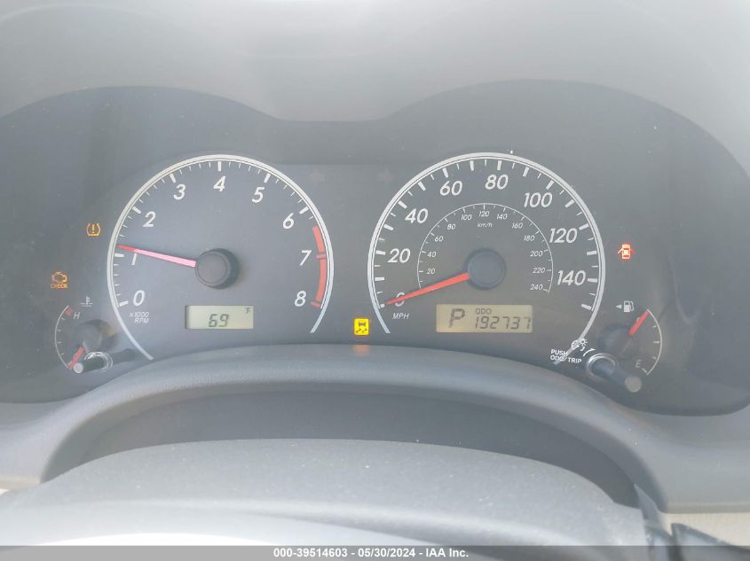 2010 Toyota Corolla Le VIN: 1NXBU4EE6AZ357567 Lot: 39514603