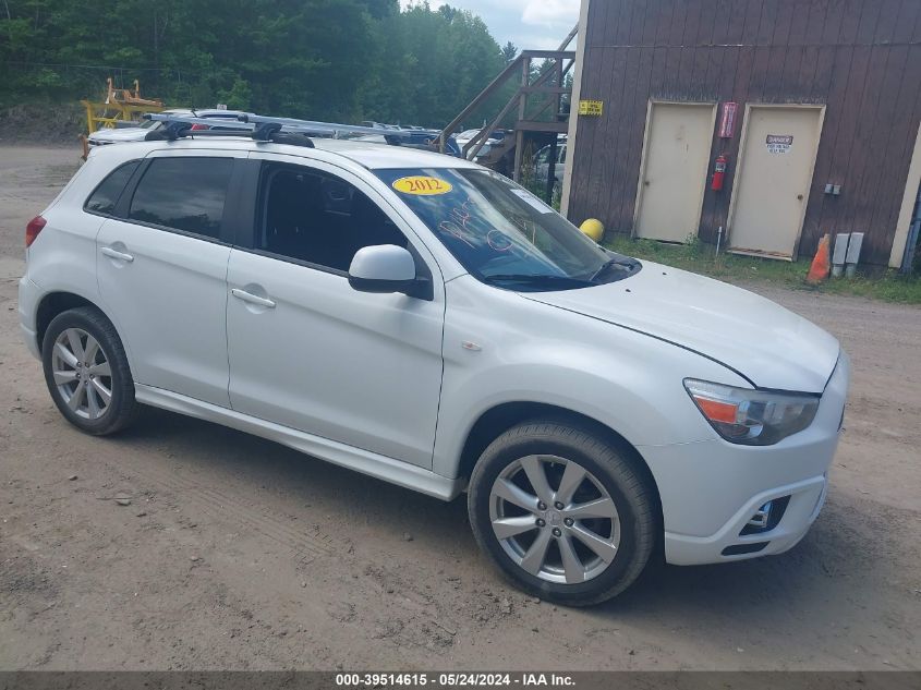 2012 Mitsubishi Outlander Sport Se VIN: JA4AR4AU1CZ011697 Lot: 39514615