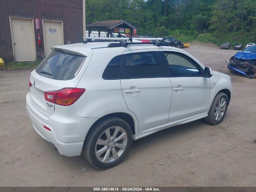 2012 Mitsubishi Outlander Sport Se VIN: JA4AR4AU1CZ011697 Lot: 39514615