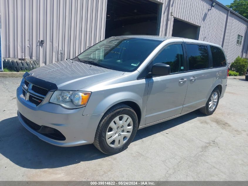 2018 Dodge Grand Caravan Se VIN: 2C4RDGBG1JR209818 Lot: 39514622